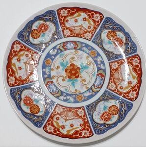 Vintage Showa Imari Japanese Round Platter